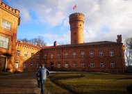 Raudonės pilies bokštas savaitgalį sulaukė gausaus lankytojų būrio