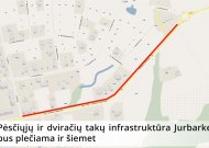 Atnaujinami pėsčiųjų ir dviračių takai