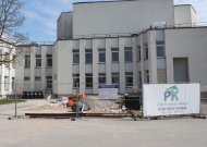 Jurbarko kultūros centro rekonstrukcija – ne kliūtis renginiams: pirmąjį koncertą skirs medikams