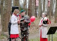 Ligoninės žibuoklių pievelėje skambėjo sveikinimai medikams