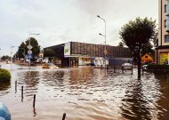 Jurbarke – katastrofinė liūtis