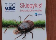 Nuo erkinio encefalito rajone skiepijamasi kur kas aktyviau nei pernai