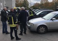 Skubėjo gesinti degančio automobilio