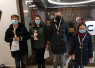 Jurbarko jaunieji šachmatininkai iš Marijampolės parsivežė dvi taures ir du medalius (nuotraukos)