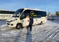 VšĮ „Žaliasis regionas“ direktorė Gaiva Mačiulaitienė ir transporto vadybininkė Aušra Juciuvienė