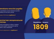 Emocinę paramą galės gauti daugiau nuo karo nukentėjusių ukrainiečių