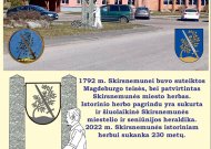 Skirsnemuniškiai kviečiami įamžinti savo herbą