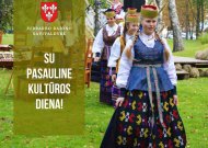 Jurbarko r. savivaldybės vadovų sveikinimas kultūros dienos proga