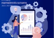 Lietuva yra trečioji ES šalis, kuriai EK patvirtino 2021–2027 m. Partnerystės sutartį