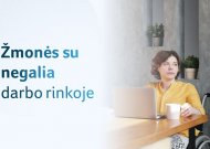 Siūloma palengvinti žmonių su negalia įsidarbinimą atviroje darbo rinkoje