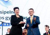 Lietuvos gydytojo garbės ženklu apdovanota Jurbarko poliklinikos direktorė gydytoja Remigija Mencienė