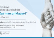 Iniciatyva šalies savivaldybėse „Kas man priklauso“