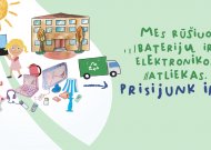 Jau vienuoliktus metus startuojantis aplinkosaugos projektas –„Mes rūšiuojam“