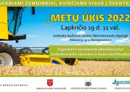Kviečiame į konkurso „Metų ūkis 2022“ ir kaimo žmonių pagerbimo šventę