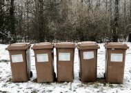 Šaltis Jurbarke trikdo žaliųjų atliekų išvežimą – pataria, ką daryti