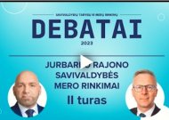 VRK kviečia žiūrėti kandidatų į savivaldybių merus diskusijų laidas (kandidatų į rajono merus debatai)