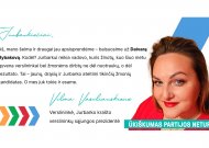 Verslininkė, Jurbarko krašto verslininkų sąjungos prezidentė Vilma Vasiliauskienė kviečia balsuoti už Daivarą Rybakovą