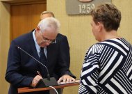Prisiekė naujas savivaldybės tarybos narys (NUOTRAUKOS)