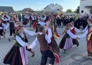 Jurbarkiečiai šoko kartu su visa Lietuva
