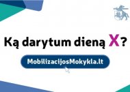 Startavo informacinė–edukacinė platforma „Mobilizacijos mokykla“