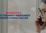 Tarptautinės žmogaus teisių dienos proga – nemokamos teisinės konsultacijos