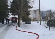 Skaudi nelaimė Eržvilke – gaisre žuvo vaikas