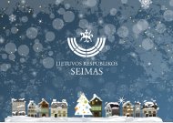 Seimo nario, Valstybės valdymo ir savivaldybių komiteto pirmininko Ričardo Juškos sveikinimas artėjančių švenčių proga