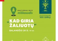 Jurbarko rajono gyventojai kviečiami į Nacionalinį miškasodį „Kad giria žaliuotų“