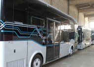 Elektriniai autobusai bemaž pusmetį prastovėjo garaže