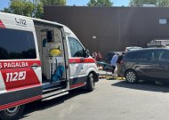 Eismo įvykis miesto centre – sužalota moteris