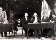 Ateitininkų šventė Jurbarke. Kalba prof. P. Dovydaitis