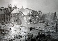 Jurbarkas po didžiojo gaisro 1940-07-08