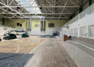 Prasidėjo Jurbarko Antano Giedraičio-Giedriaus gimnazijos sporto salės remonto darbai