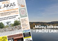 Naujame Jurbarko rajono laikraščio „Mūsų laikas“ numeryje skaitykite