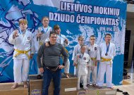 Jauniausieji Jurbarko sporto centro dziudo kovotojai