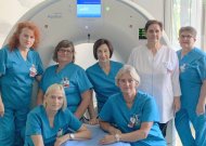 Jurbarko ligoninėje dviguba šventė: kompiuterinio tomografo pristatymas ir gimtadienis