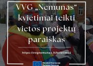 Vietos veiklos grupė „Nemunas“ kviečia teikti vietos projektų paraiškas