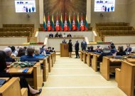 Seimo nario pažymėjimų įteikimo ceremonija - be R. Juškos ir G. Drukteinio