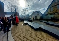 Prie Sinagogų aikštės Memorialo pagerbė žydų gelbėtojus