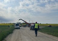 Statomame vėjo jėgainių parke nukentėjo darbininkai