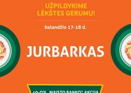 Savaitgalį Jurbarke vyks pavasarinė „Maisto banko“ akcija