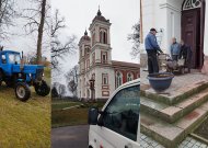 Seredžiaus gyventojai tvarkė miestelio bažnyčią