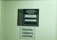 Sistema įkaitusi iki raudonumo – ligoninei trūksta gydytojų