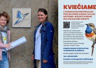 „Nematomi paukščiai“ kviečia pamatyti ir padėti (NUOTRAUKOS)