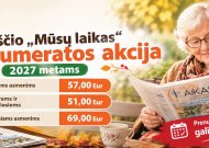 Prenumeratos akcija – rudens tradicija!