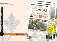 Naujame rajono laikraščio „Mūsų laikas“ (2026 10 02) numeryje skaitykite