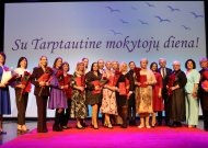 Profesinės šventės proga įteiktos padėkos mokytojams