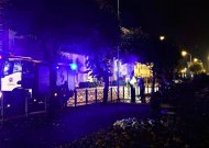 Šeštadienį Jurbarke degė šiukšlės, garažo duobė ir medis