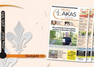 Naujame Jurbarko rajono laikraščio „Mūsų laikas“ (2026 10 09) numeryje skaitykite